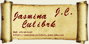 Jasmina Ćulibrk vizit kartica